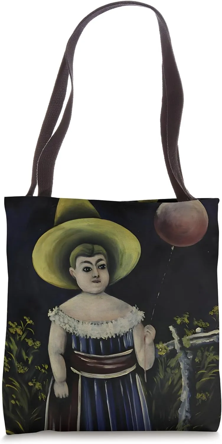 Girl with ball by Niko Pirosmani Tote Bag
