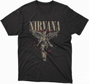 Grayce Nirvana™ in Utero Angel Splatter T-Shirt - by Nirvana™ Splatter (US, Alpha