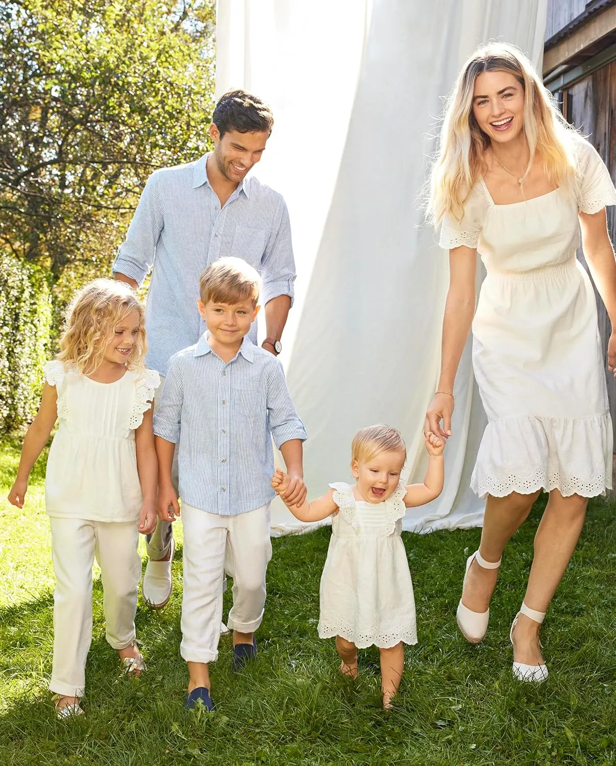 Gymboree Girls' and Toddler Pull on Linen Pants