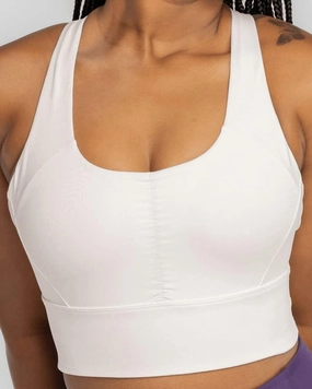 Handful Gametime Women's High Impact Sports Bra, Removable Pad Inserts, Wire Free, Cross Back, Adjustable Running Bra