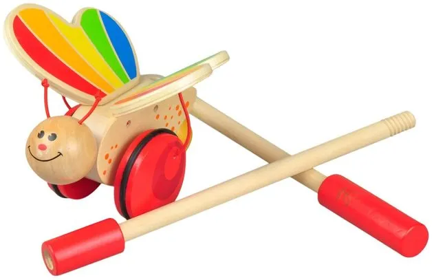 Hape - Butterfly Push Pal