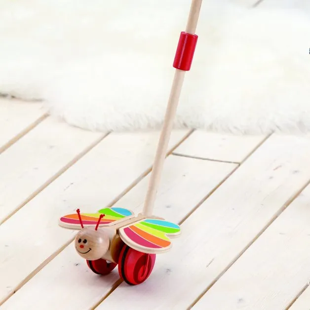 Hape - Butterfly Push Pal