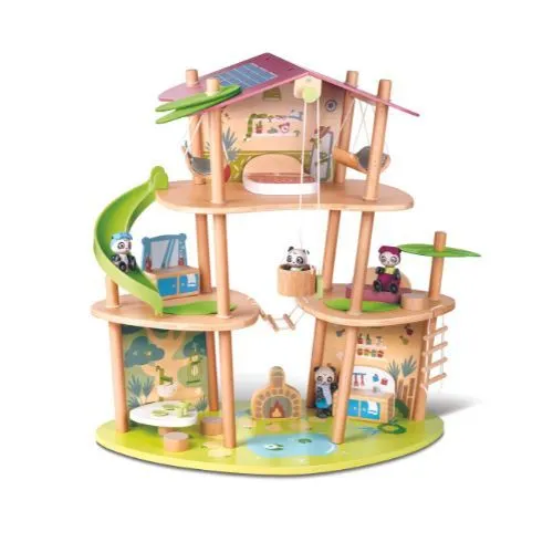 Hape Green Planet Pandasâ„¢ Bamboo House