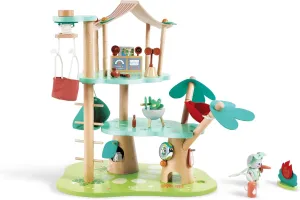 Hape Kiki's Treehouse Headquarters Dollhouse Toy