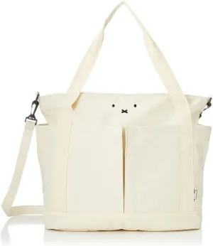 Hapitas Miffy 6048 2-Way Tote Bag, Tote Bag, Shoulder Bag