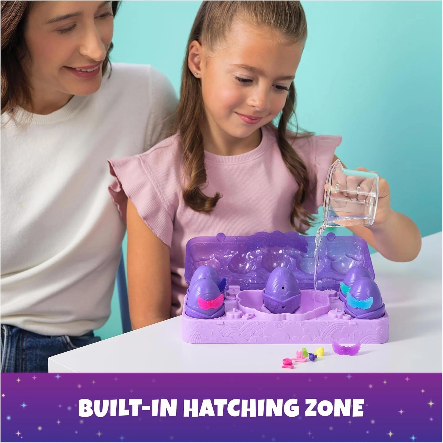 Hatchimals Alive, Neon Rainbow Egg Carton Toy with 5 Mini Figures in Color Reveal Eggs & 11 Accessories, Kids Toys for Girls & Boys Ages 3 and up