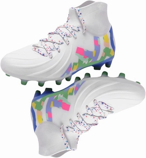 HESBITEUL Soccer Cleats Outdoor for Boys Training: High Top Football Cleats for Firm Ground
