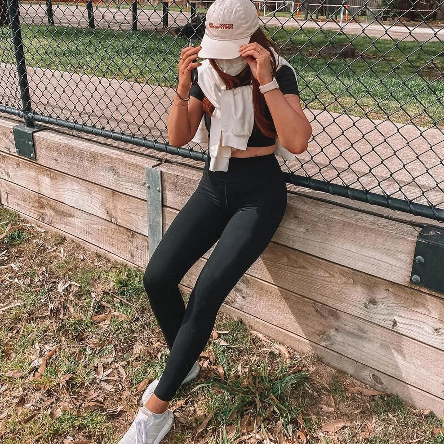 High Waisted Leggings for Women - No See Through Tummy Control Cycling Workout Yoga Pants with Pockets Reg & Plus