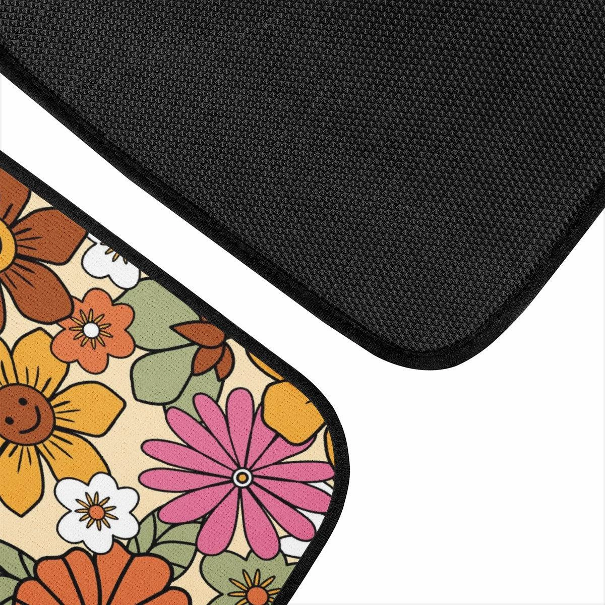 Hippie Flower Power Car Floor Mats
