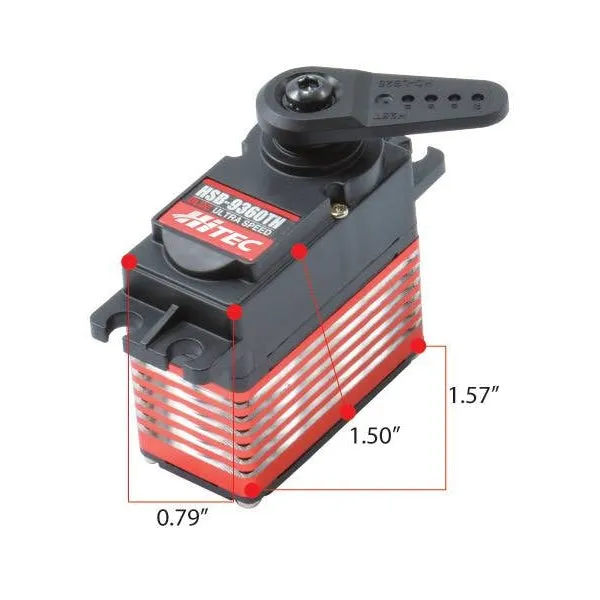 Hitec HSB9360TH Standard Digital Brushless Servo 68g 17kg/0.06s 6.0V - 7.4V 2220860