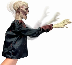 Horror Reachers Zombie 13-Inch Boxing Puppet Toy | Classic Horror Monster Collectible