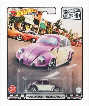 Hot Wheels Premium Boulevard Classic Bug (Purple) #31