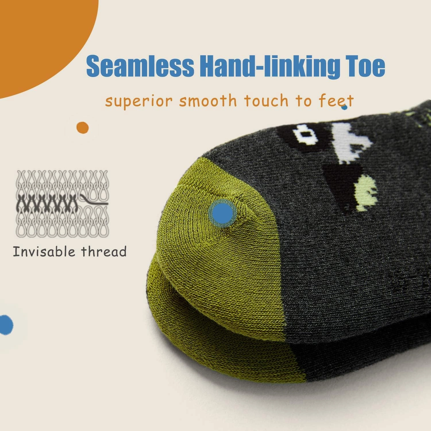 HowJoJo Boys Thick Cotton Socks Kids Winter Warm Thermal Socks Cartoon Monster Trucks Socks