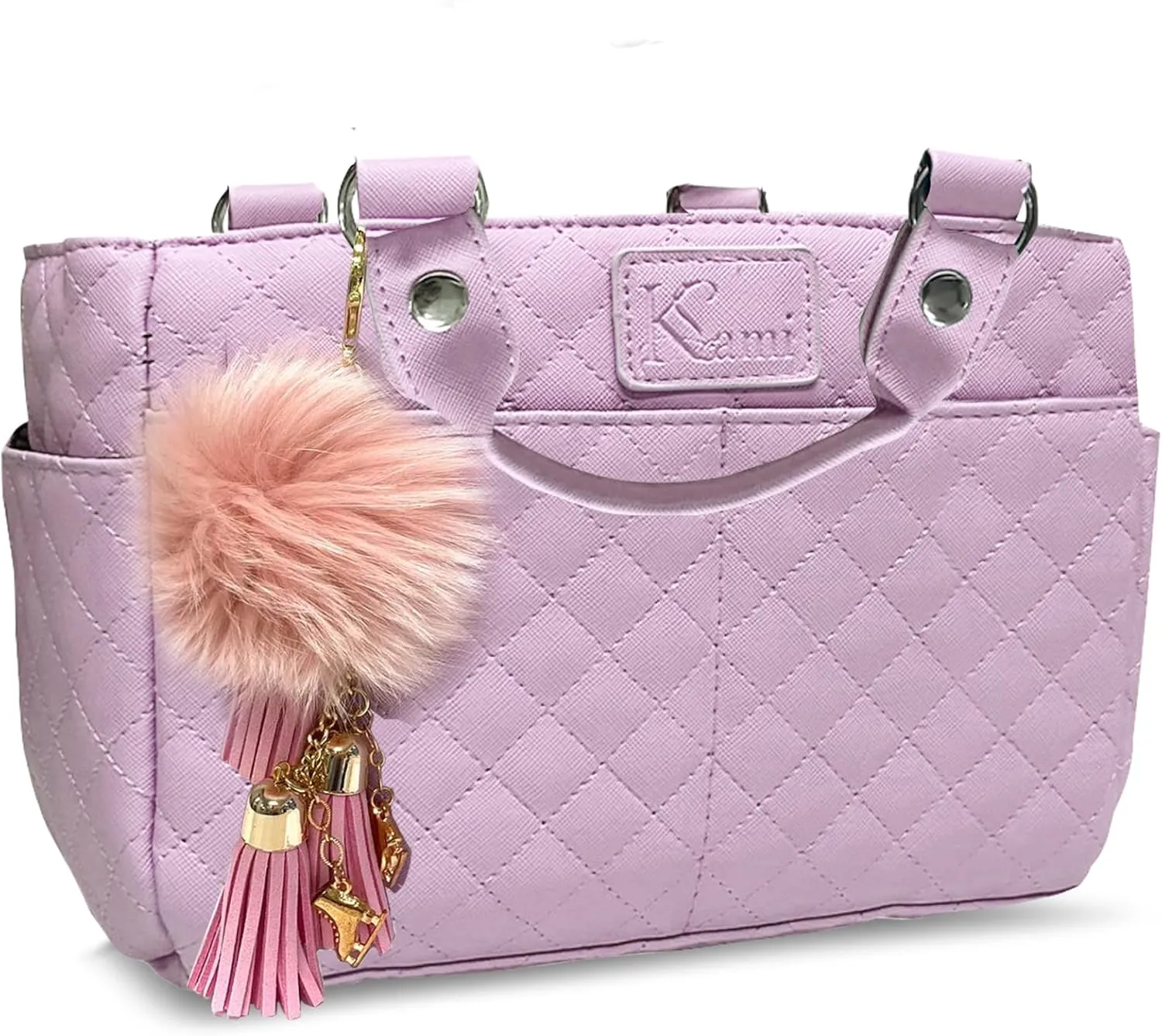 Ice Skate Bag Tote | Skate Bag Organizer with Multi-purpose Pockets | Ideal for Water Bottle, Gloves & Accessories