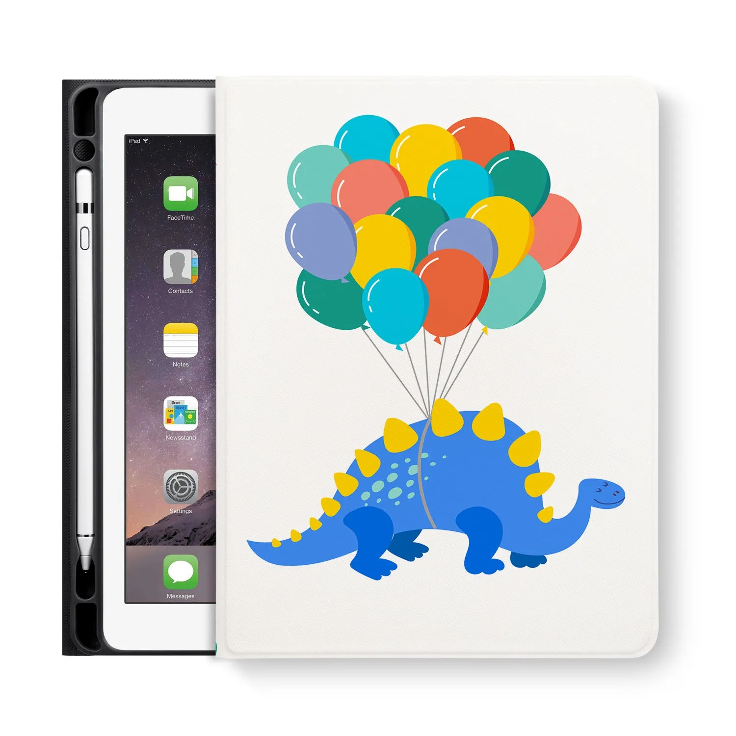 iPad Folio Case - Dinosaur