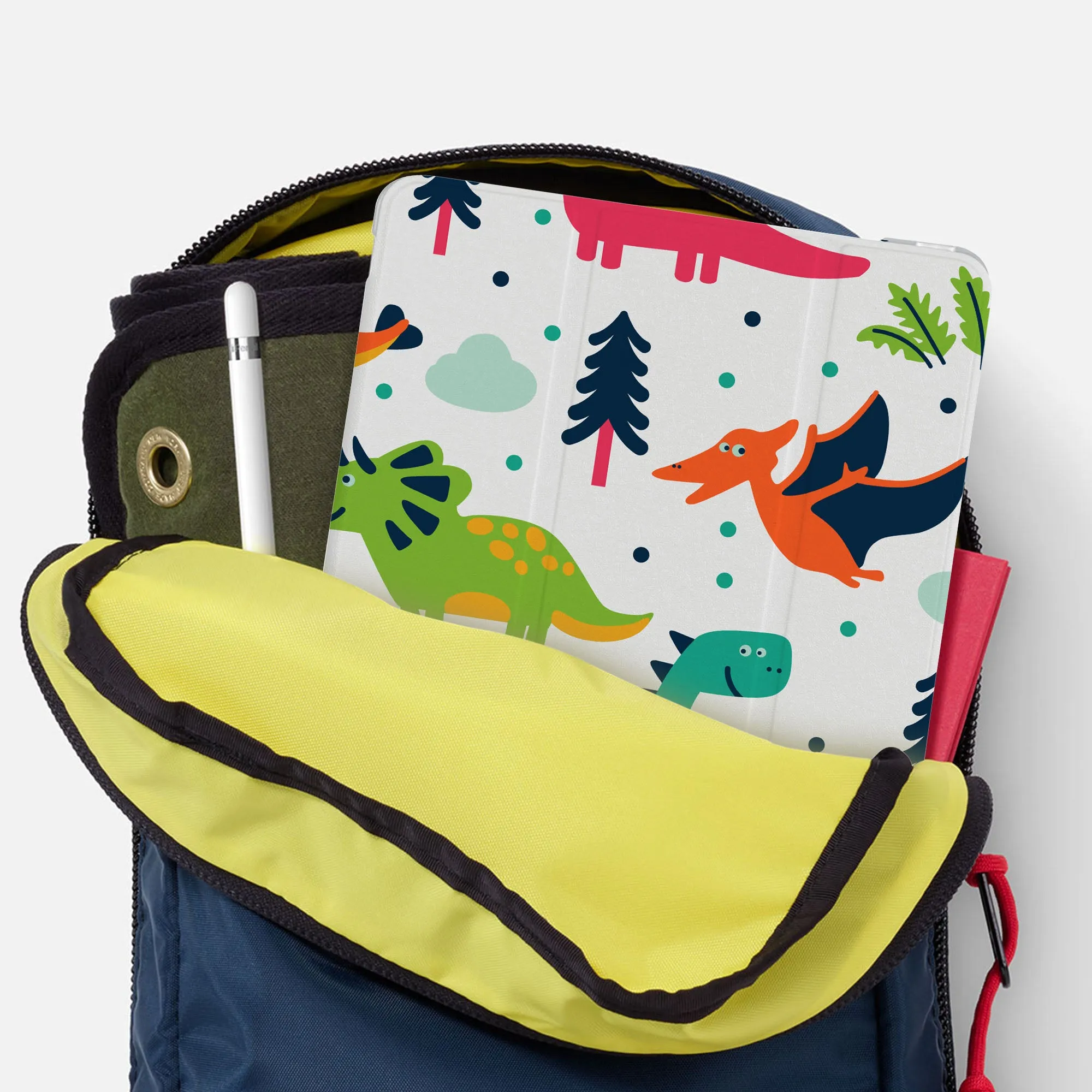 iPad SeeThru Case - Dinosaur