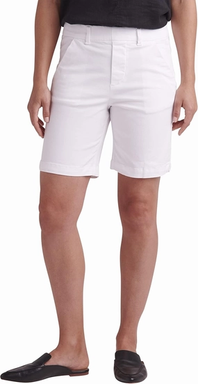 JAG Jeans Women's Maddie Mid Rise 8" Pull-on Short