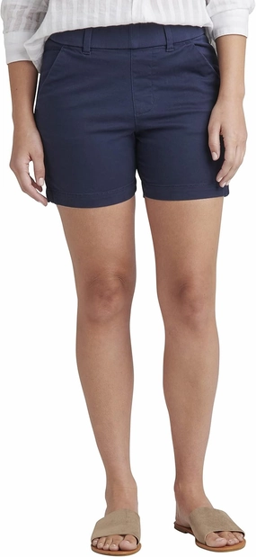 JAG Women's Maddie Mid Rise 5" Pull-on Short