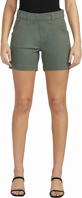 JAG Women's Maddie Mid Rise 5" Pull-on Short