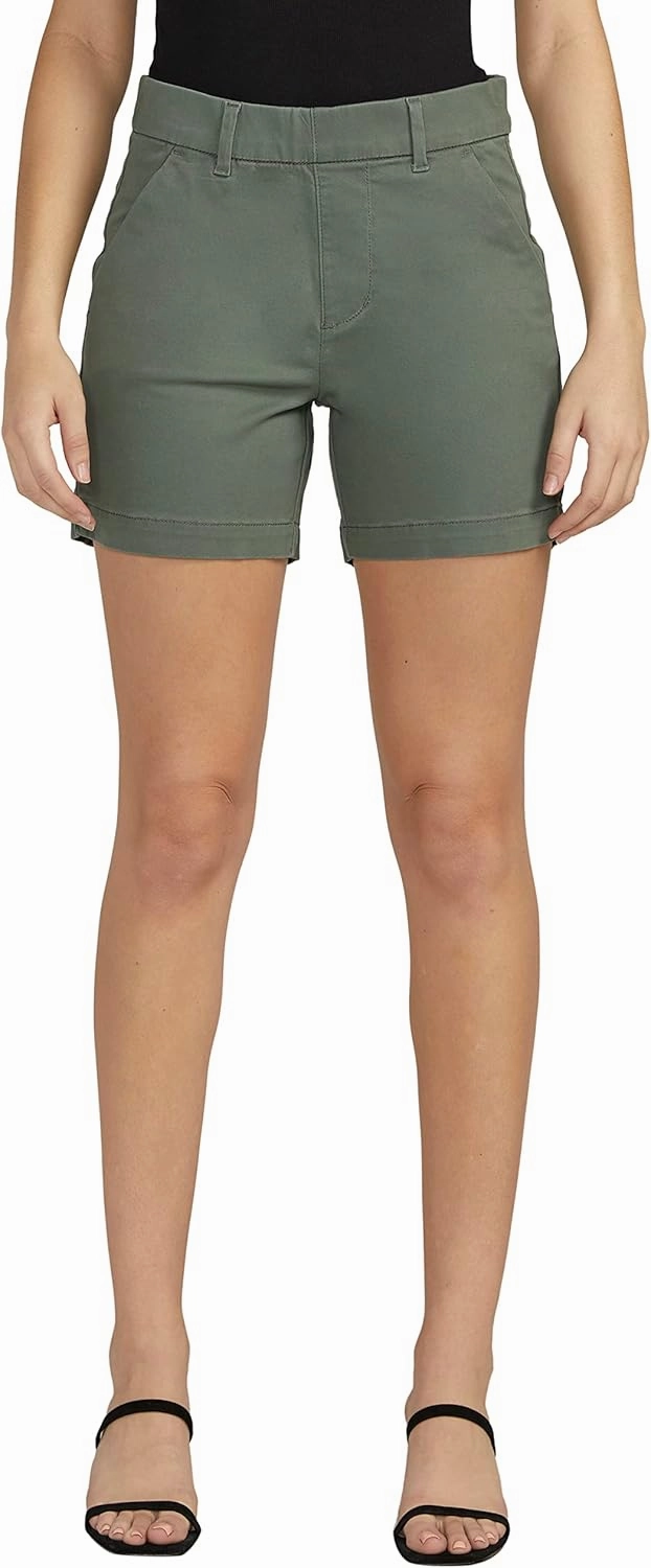 JAG Women's Maddie Mid Rise 5" Pull-on Short