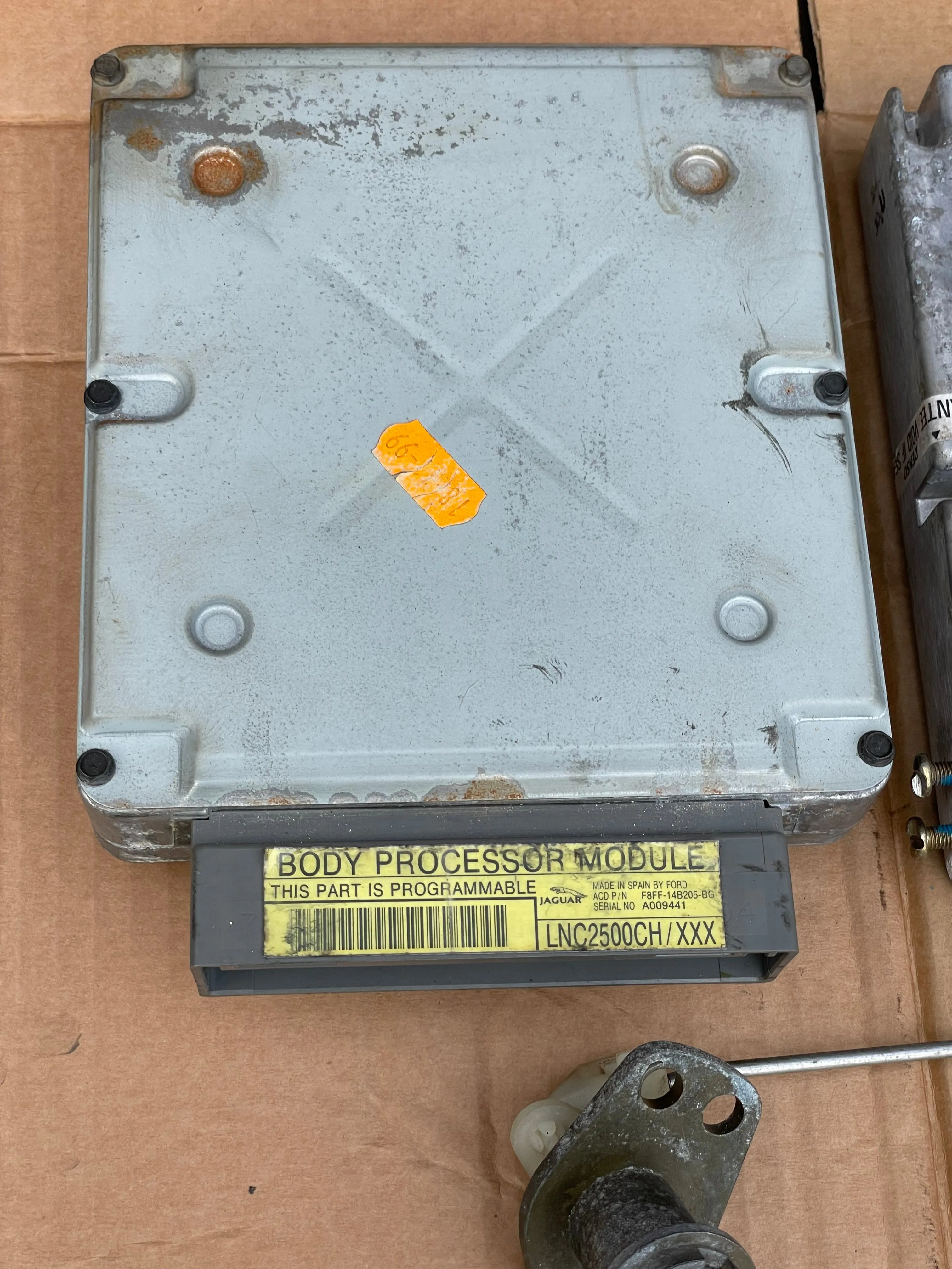 Jaguar X308 XJ8 3.2 Security system set up Engine ECU module key lock set, Transponder, Reader exciter, BCM