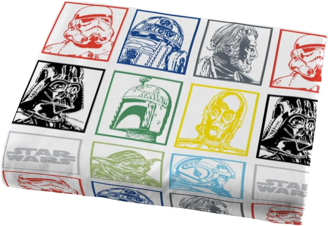 Jay Franco - JF27246EPCD Star Wars Classic Grid 4 Piece Full Sheet Set