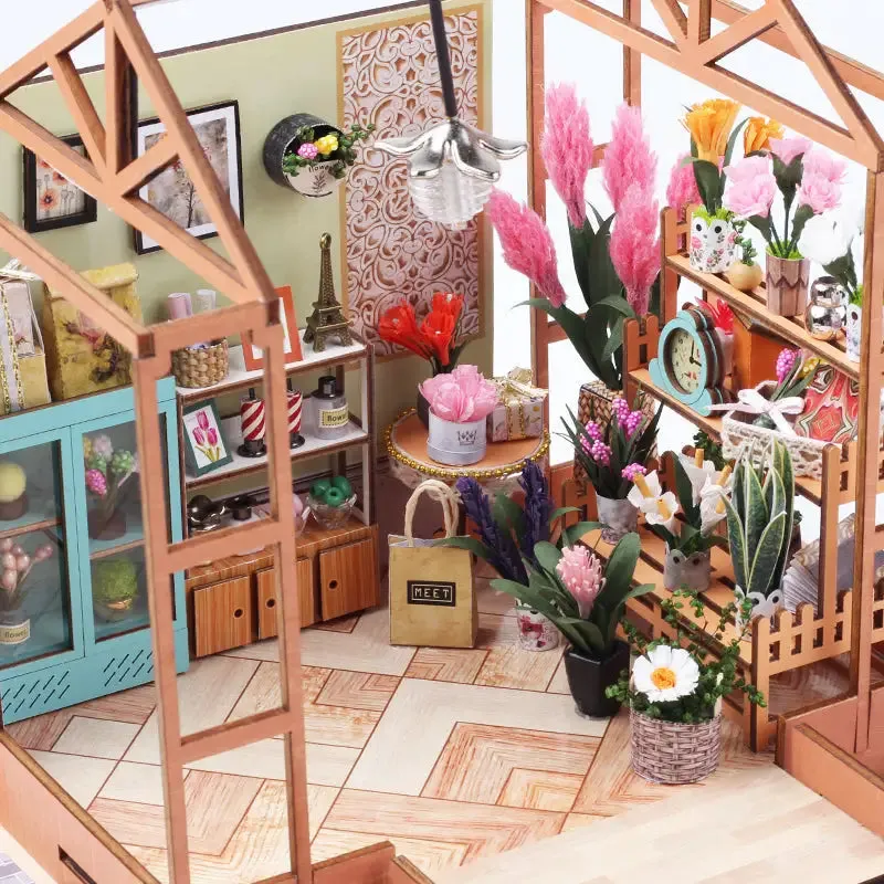 Jenny's Green House DIY Miniature House Kit