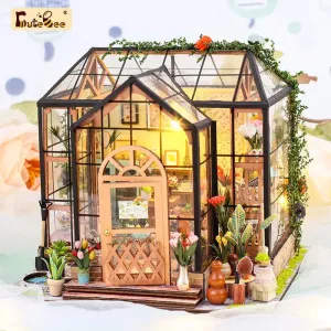 Jenny's Green House DIY Miniature House Kit