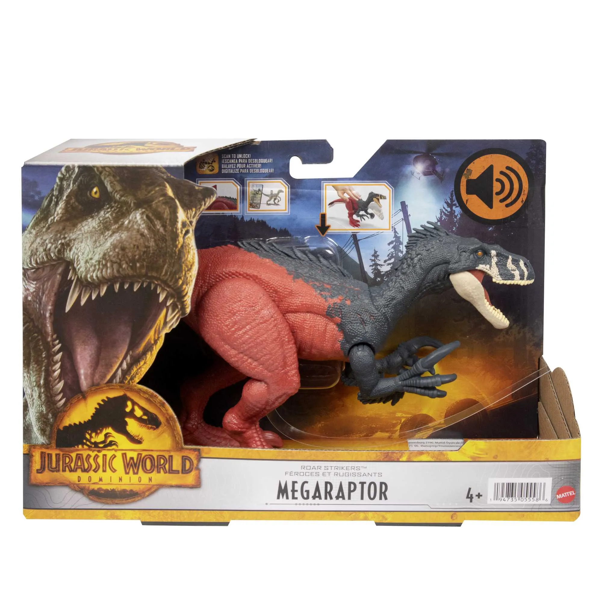 Jurassic World Roar Strikers Megaraptor