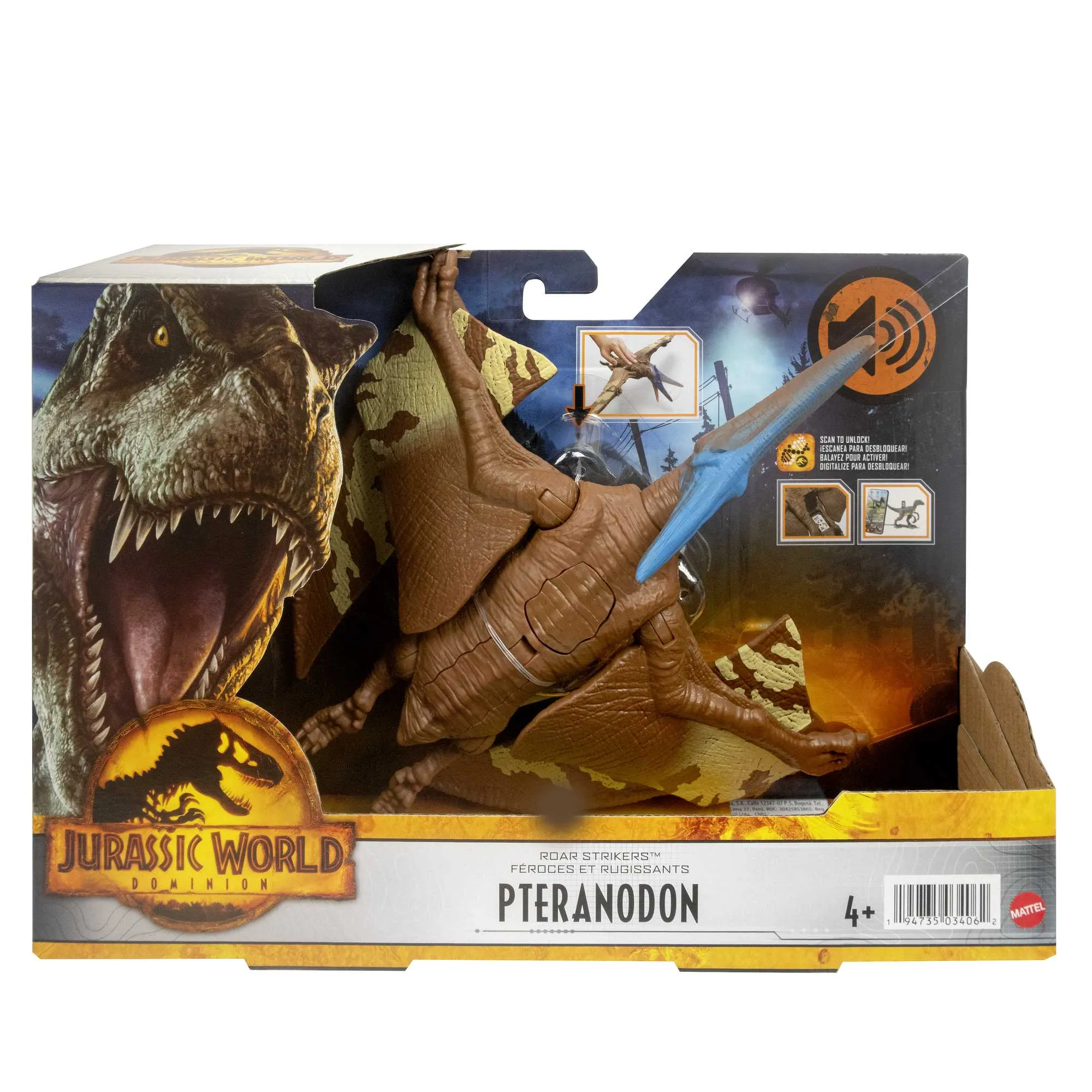 Jurassic World Roar Strikers Pteranodon