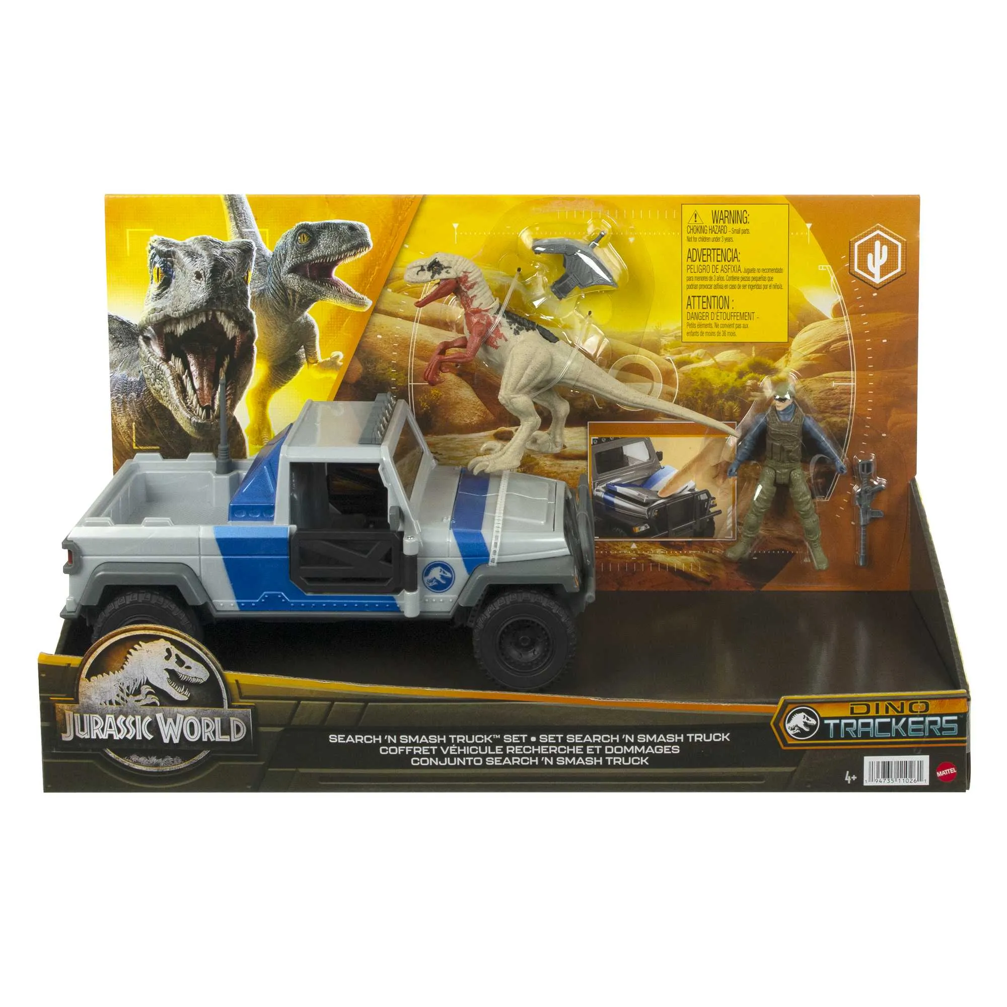 Jurassic World Search 'n Smash Truck Set