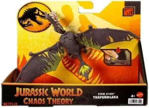 Jurassic World Thapunngaka Shawi Attack Bite Toy Dinosaur for Kids Ages 4 and Up
