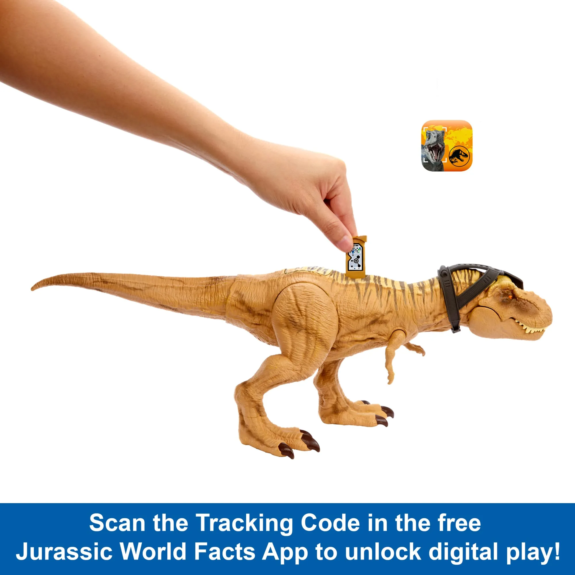 Jurassic World Tyrannosaurus T Rex Dinosaur Toy Figure With Sound
