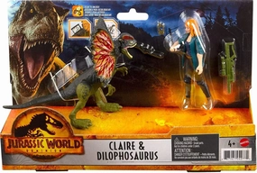 Jurassic World Claire And Dilophosaurus Pack