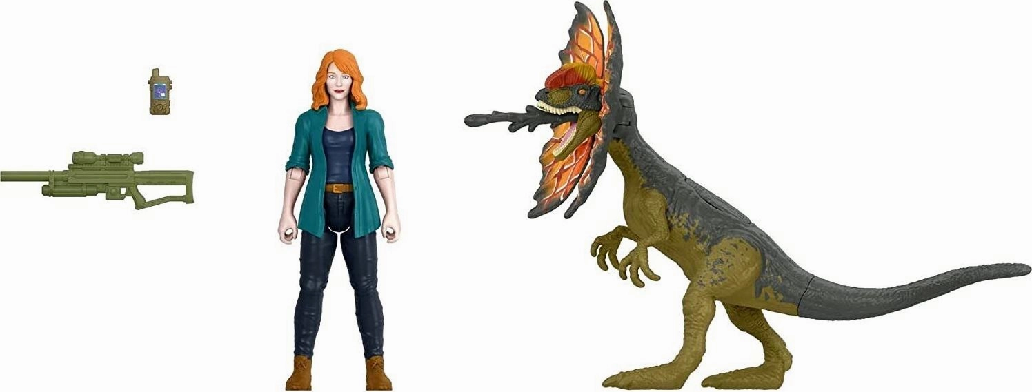 Jurassic World Claire And Dilophosaurus Pack