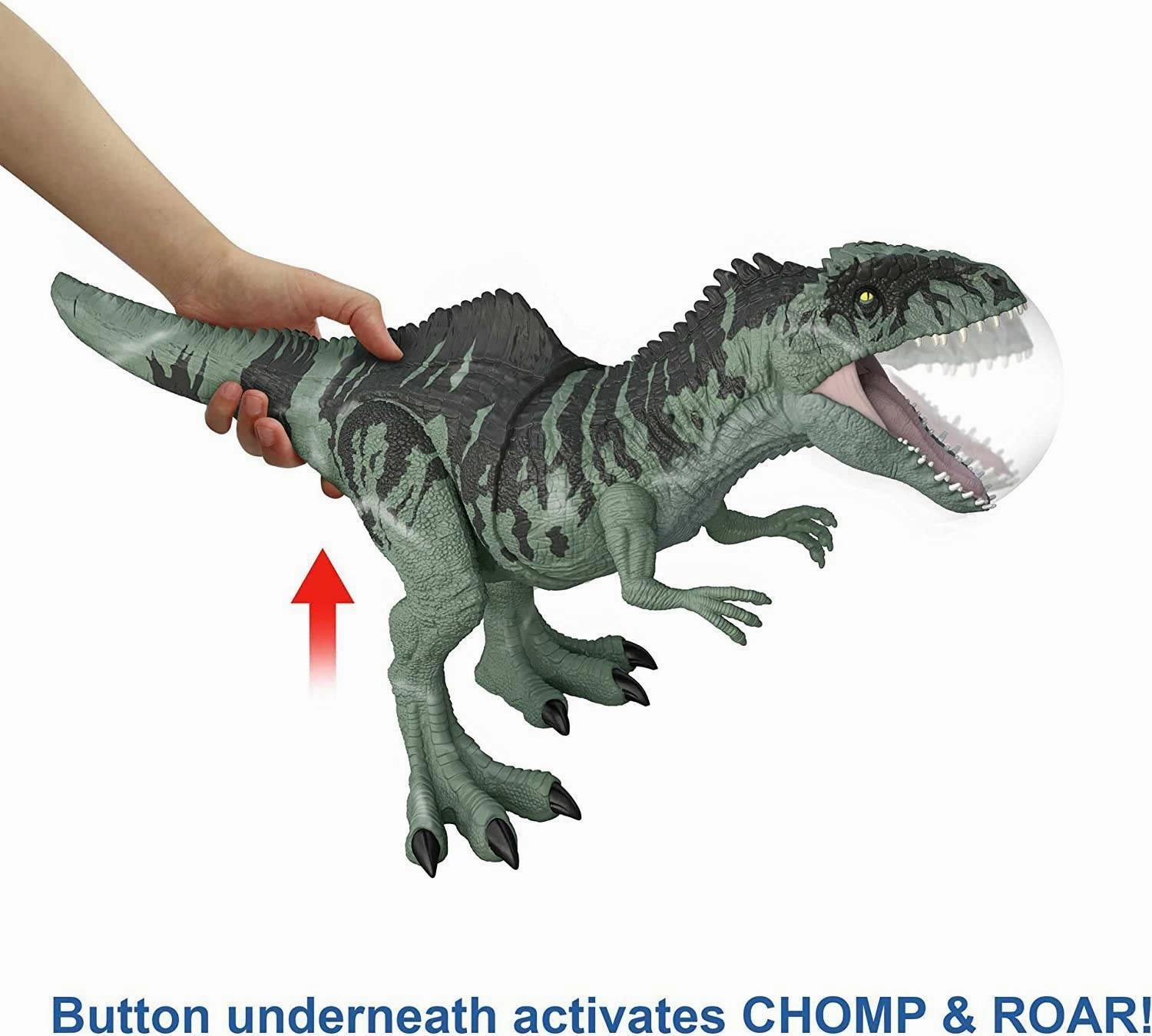 Jurassic World Strike N' Roar Giganotosaurus Dinosaur Figure 35.5cm