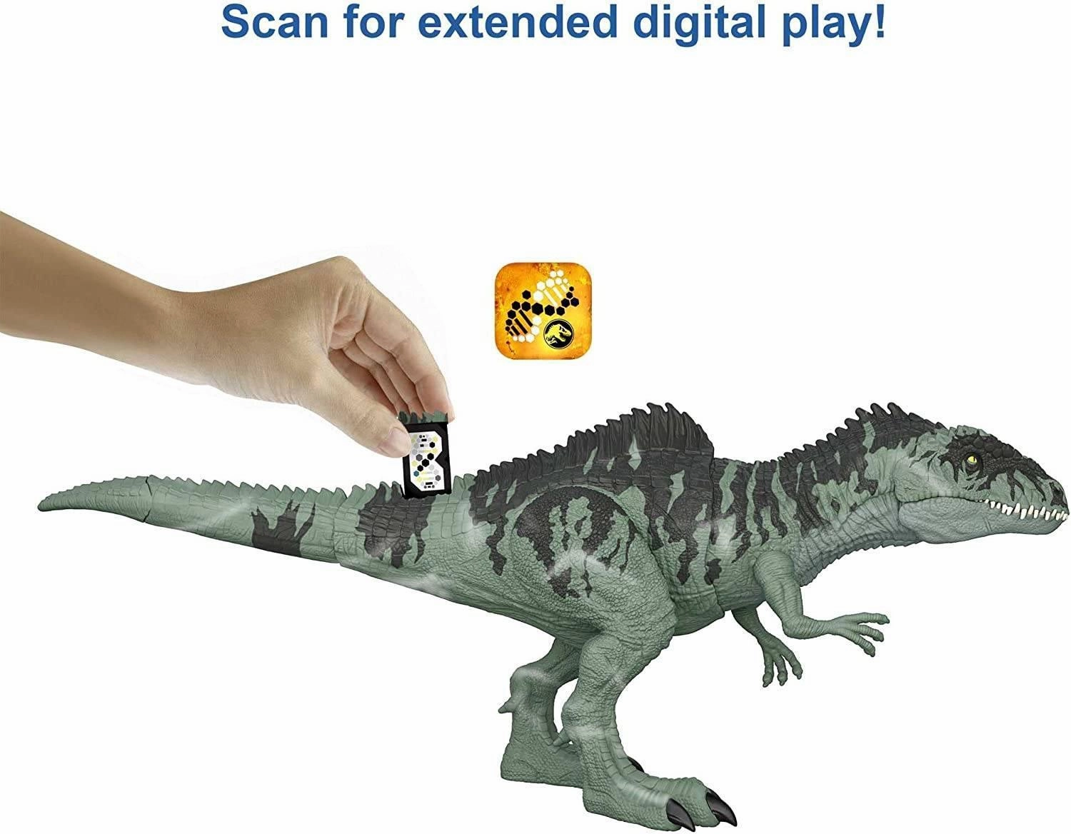 Jurassic World Strike N' Roar Giganotosaurus Dinosaur Figure 35.5cm