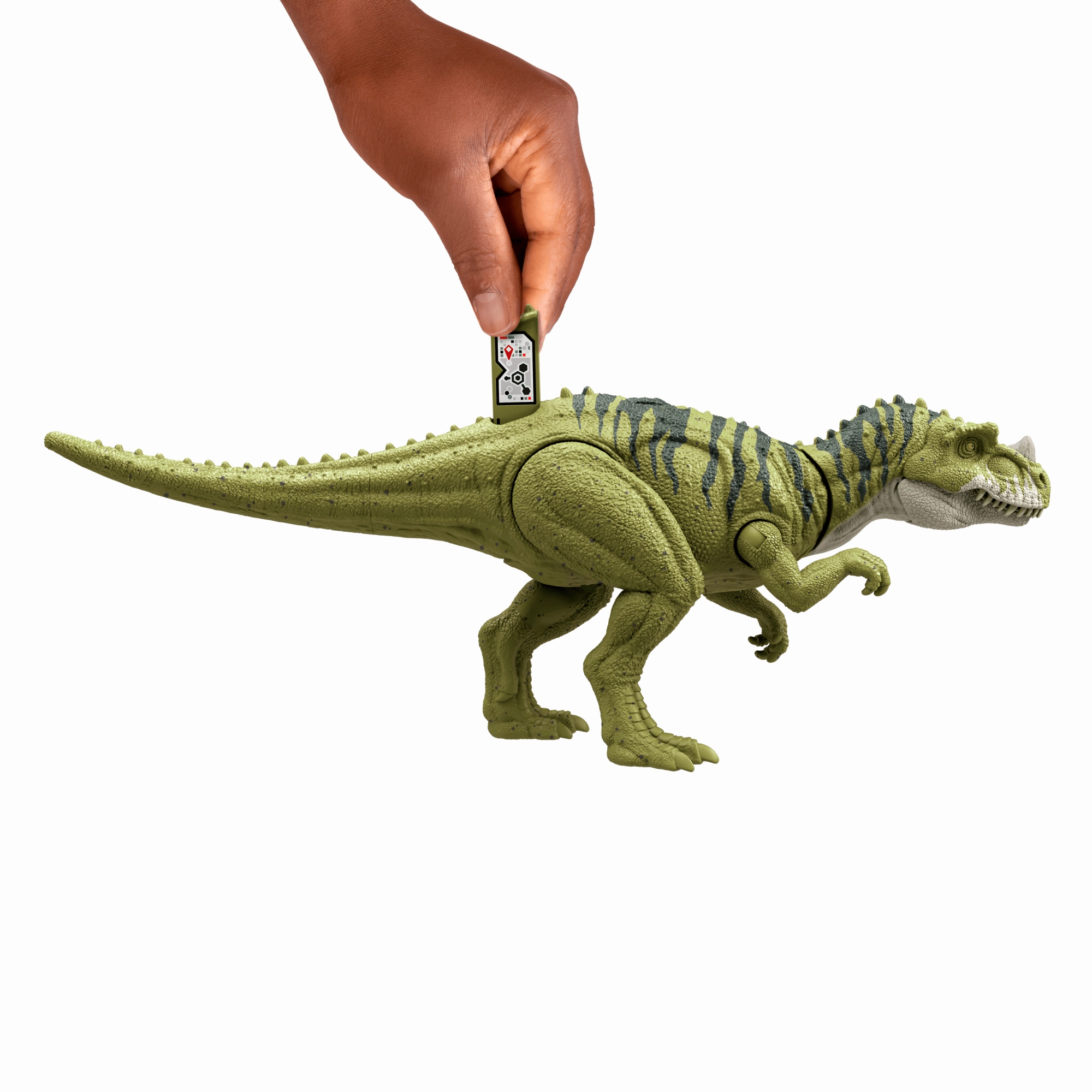 Jurassic World Wild Roar Ceratosaurus Dinosaur Action Figure Toy, Chomp Attack & Sound