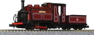 KATO 51-201B Narrow Gauge KATO/PECO (OO-9) Small England Prince Red Railway Model Steam Locomotive