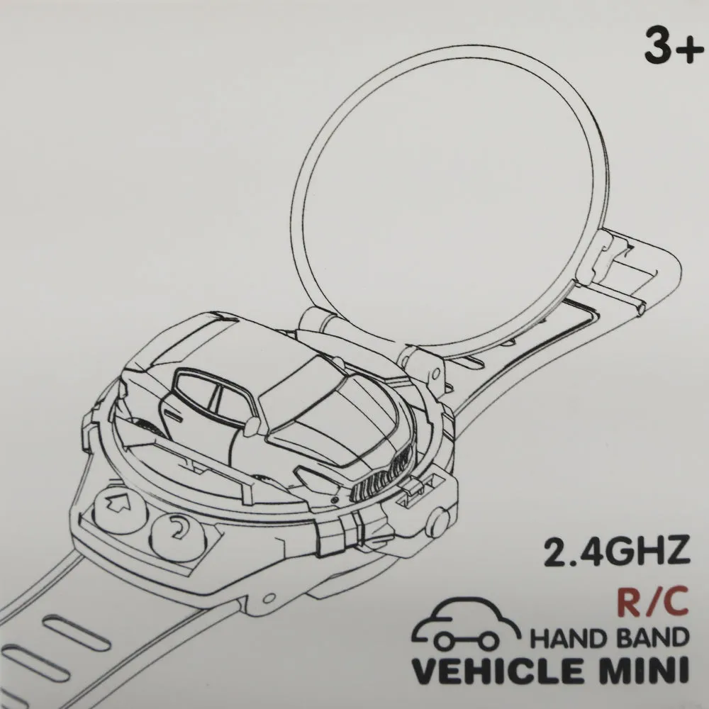 Kid's Mini RC Watch - Light Blue