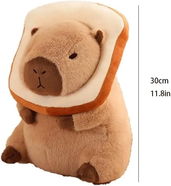 Kids' Plush Toy Pillows Capybar Plush Toy Soft Capybar Plushie Pillow Capybar Stuffed Animal Plush Toy 11.8in (Color : Brown)