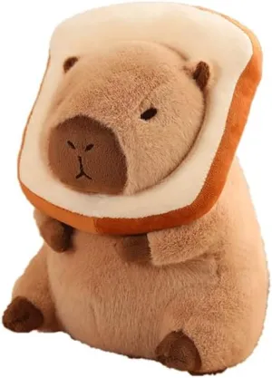Kids' Plush Toy Pillows Capybar Plush Toy Soft Capybar Plushie Pillow Capybar Stuffed Animal Plush Toy 11.8in (Color : Brown)