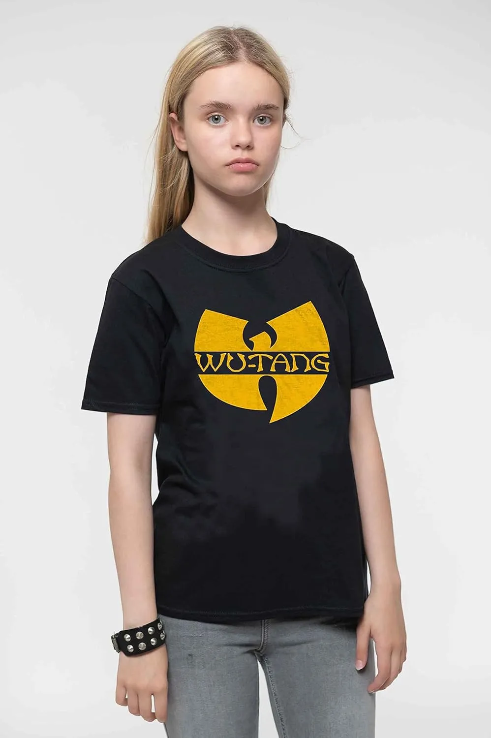 Kids T Shirt Classic Band Logo Official Black Ages 3-10 Yrs