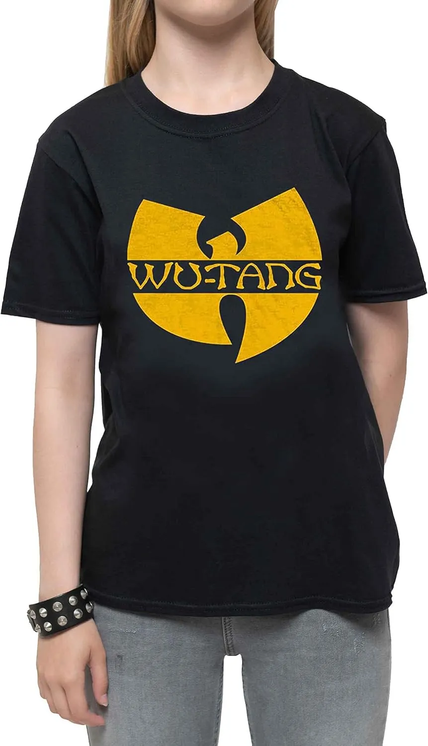 Kids T Shirt Classic Band Logo Official Black Ages 3-10 Yrs