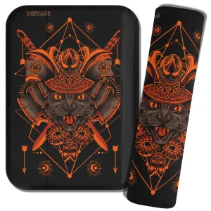 Kitty Samurai Seat Belt Pads