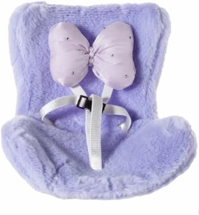 La-Bubo Dolls Car Seat,Universal Air Vent/Dashboard Mount for Vehicle Decor & Display, Cute Accessories for Photography, Display & Collectors Age Limit 15 (No Dolls)（Purple）