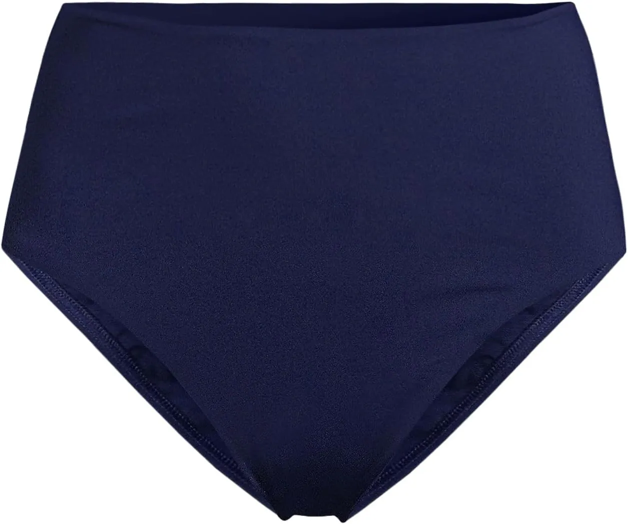 Lands' End Women's Chlorine Resistant Smoothing Control High Waisted Bikini Bottoms