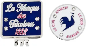 Le Coq Sportif QQCVJX50 Women's Marker Clip, Cute, Golf BL00 (Blue)