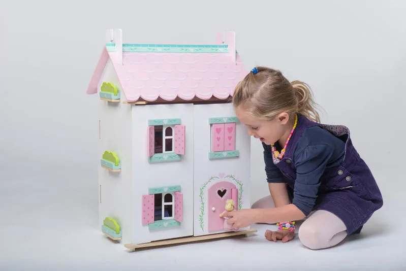 Le Toy Van Daisylane Sweetheart Cottage with Furniture