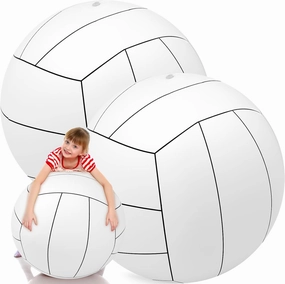 Libima 27 Inch Giant Inflatable Volleyball Large Beach Pool Games Toys for Outdoor Activity Themed Party